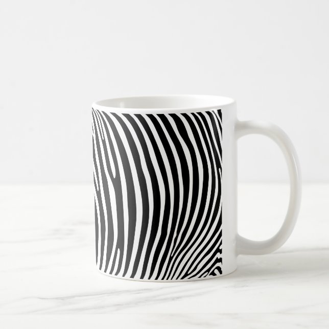 Caneca De Café Zebra Animalprint (Direita)