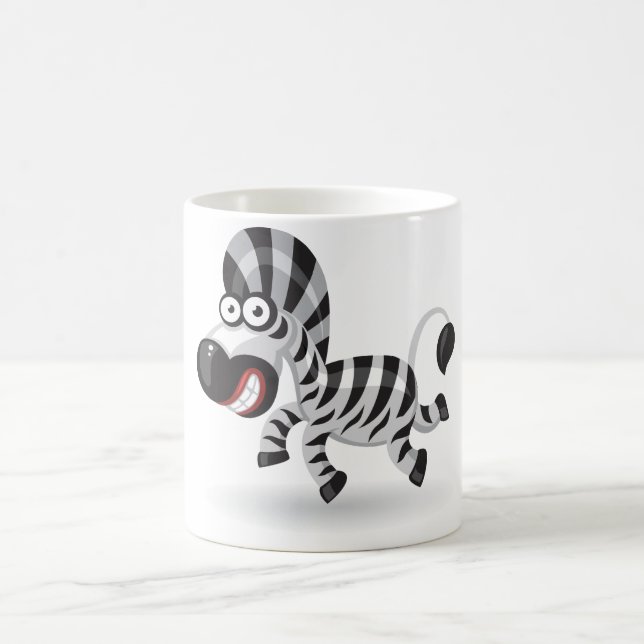 Caneca De Café Zebra do bebê dos desenhos animados (Centro)