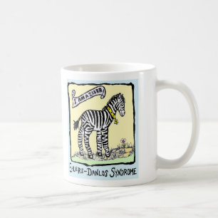 Caneca De Café Zebra-EDS 02, nós precisamos uma cura! Aumentando