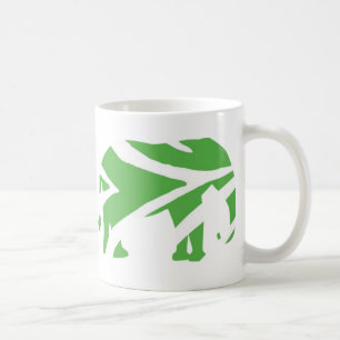 CANECA DE CAFÉ ZEBRA ELEPHANT MUG