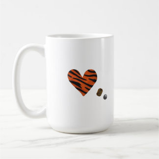 Caneca De Café Zebra-heart