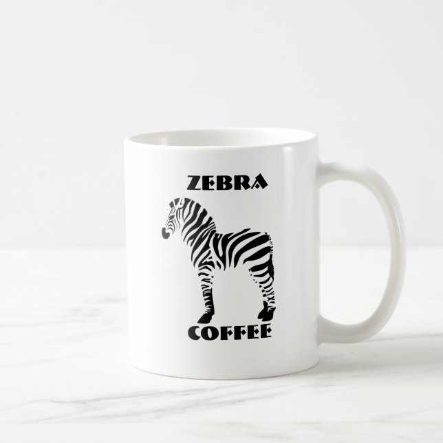 Caneca De Café Zebra Mug (Direita)