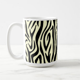 Caneca De Café Zebra Pattern