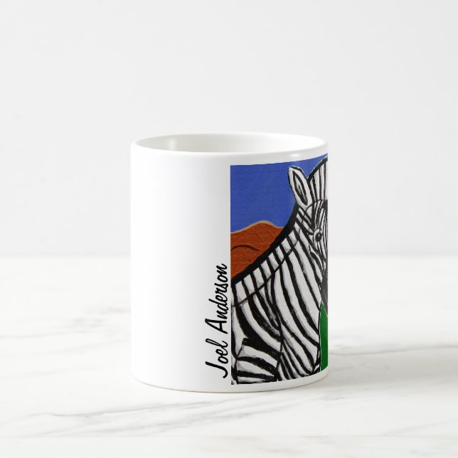Caneca De Café Zebra por Joel Anderson (Centro)