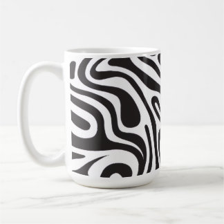 Caneca De Café Zebra Print