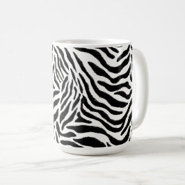 Caneca De Café Zebra Print Mug