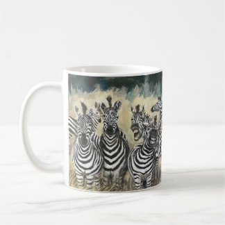 Caneca De Café Zebra Rindo - Um Coração Cheero