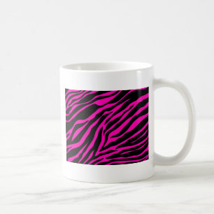 Caneca De Café zebra rosa
