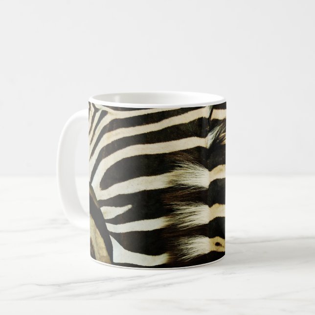 Caneca De Café Zebra Skin (Frente Esquerda)