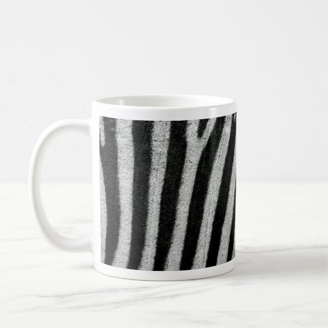 Caneca De Café Zebra Skin Mug (Esquerda)