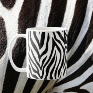 Caneca De Café Zebra Stripes