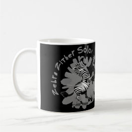 Caneca De Café Zebra Zor Solo