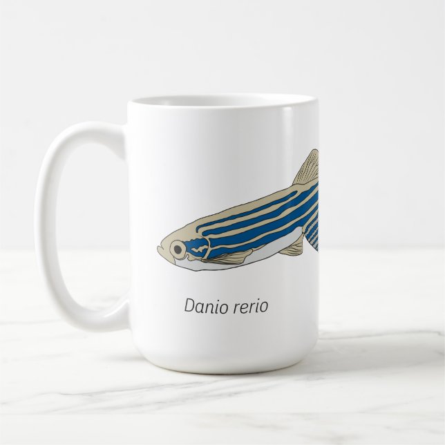 Caneca De Café Zebrafish Mug (Esquerda)