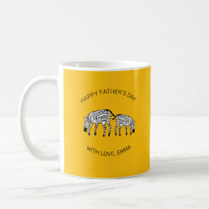 Caneca De Café Zebras Queniana Cute Day