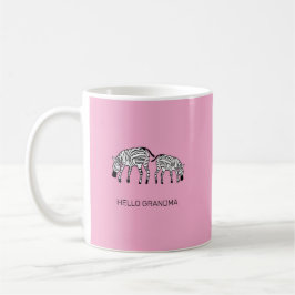 Caneca De Café Zebras quenianas fofas