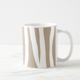 Caneca De Café Zèbre beige