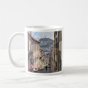 Caneca De Café zEC009 QUITO, Cidade Velha, América,