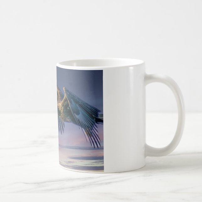 Caneca De Café Zee Arend zonsondergang (Direita)