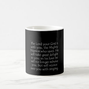 Caneca De Café Zefaniah 3:17