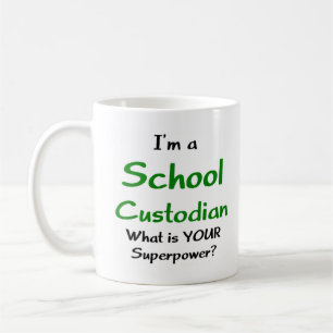 Caneca De Café zelador escolar