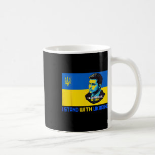 Caneca De Café Zelensky Eu Preciso de Munição Apoie a Ucrânia Eu