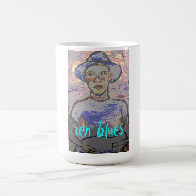 Caneca De Café Zen Blues (Centro)