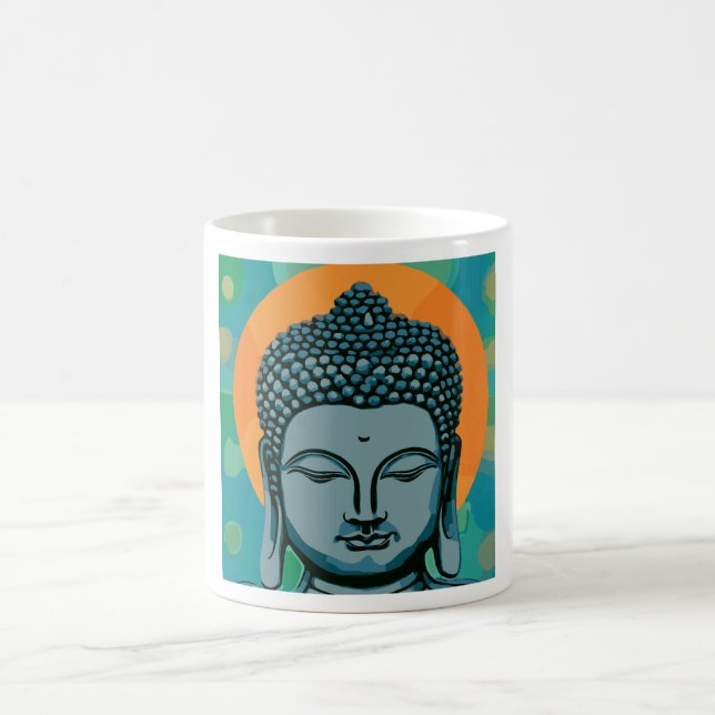 Caneca De Café Zen Buddha Head (Centro)