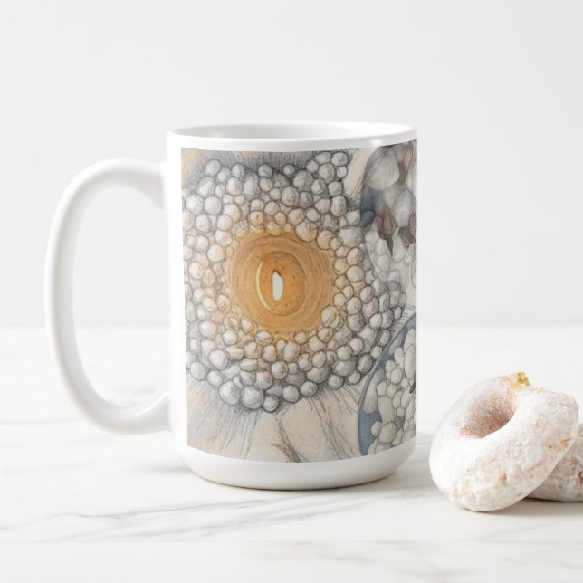 Caneca De Café Zen Candle Glow Mug (Com Donut)