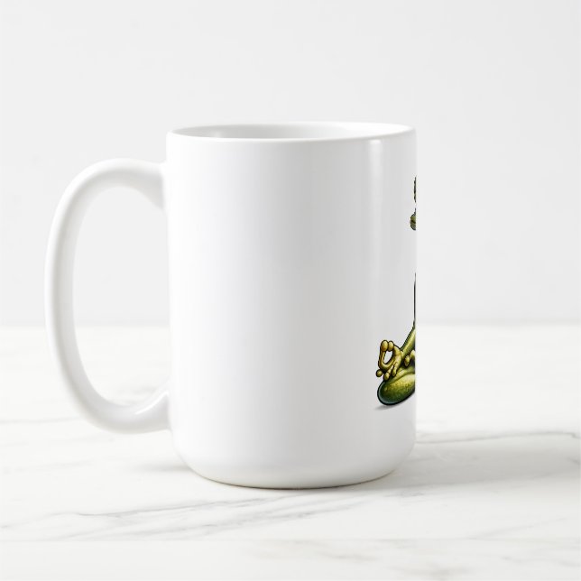 Caneca De Café Zen Frog (Esquerda)