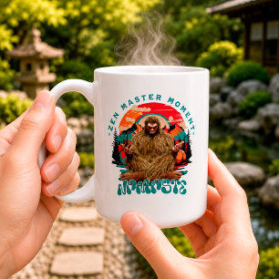 Caneca De Café Zen Master Moment - Namaste Funny Bigfoot
