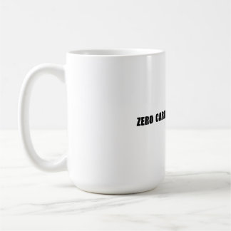 Caneca De Café Zero de emissões de carbono