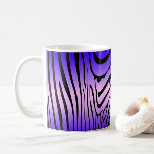 Caneca De Café Zesty Zebra Purple