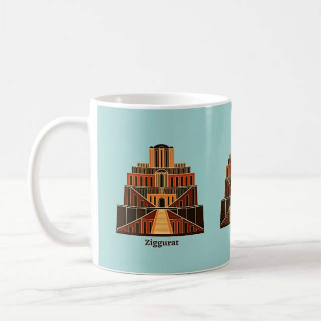Caneca De Café Ziggurat (Esquerda)