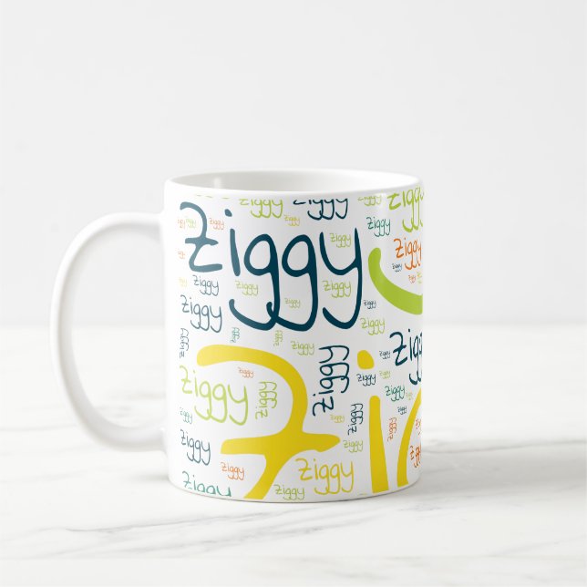 Caneca De Café Ziggy (Esquerda)