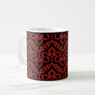 Caneca De Café Zigzag Damask Coffee Mug