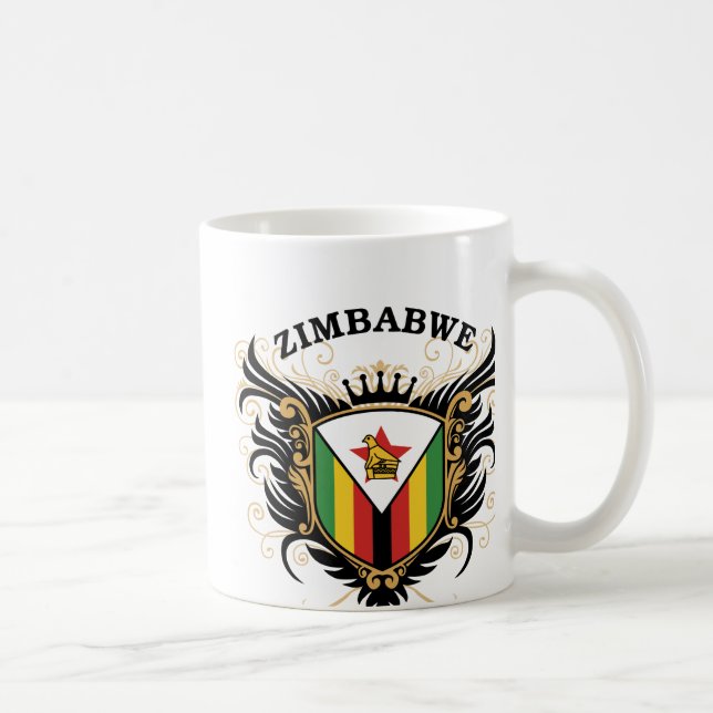 Caneca De Café Zimbabwe (Direita)