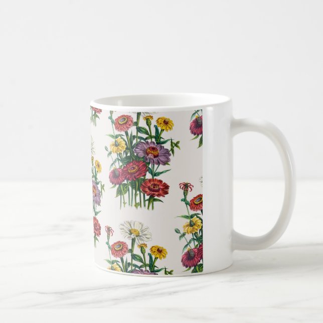 Caneca De Café Zinnias Mug (Direita)