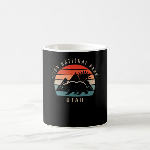 Caneca De Café Zion National Park Retro