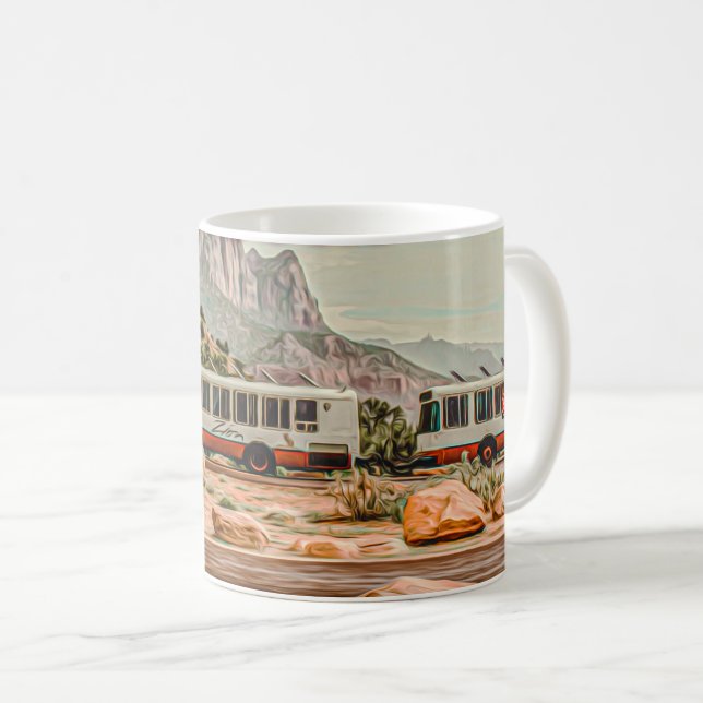 CANECA DE CAFÉ ZION NATIONAL PARK - UTAH ESTADOS UNIDOS (Frente Esquerda)