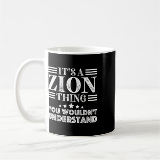 Caneca De Café Zion Primeiro Nome Pessoal Aniversário Dia dos Pai