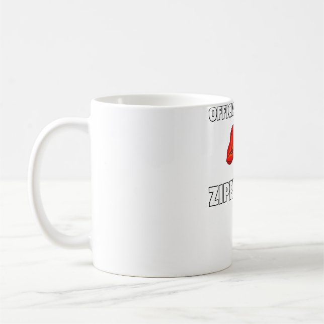 Caneca De Café Zipper Club Open Heart Surgery Survivt Bypas (Esquerda)