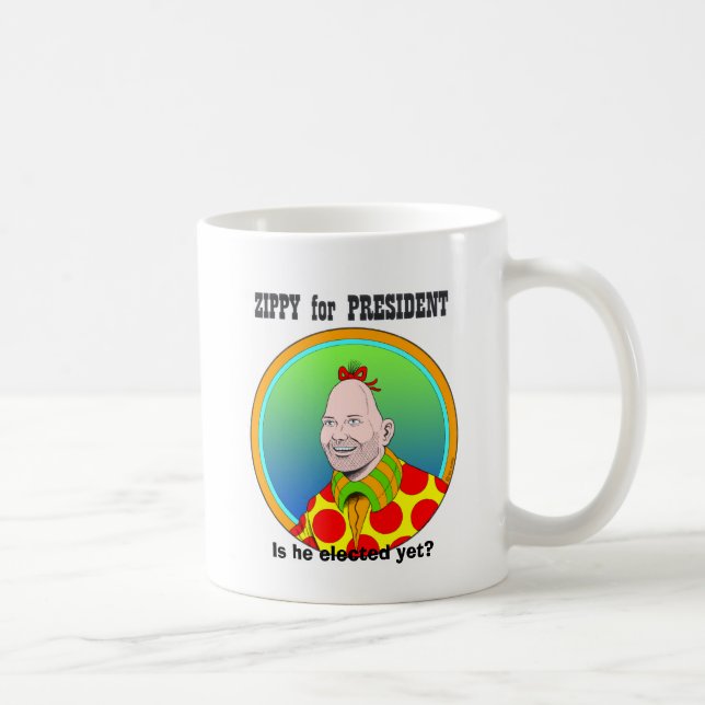 Caneca De Café Zippy para o presidente! (Direita)