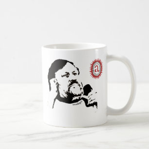 Caneca De Café Zizek que contempla o objet pequeno a: O t-shirt