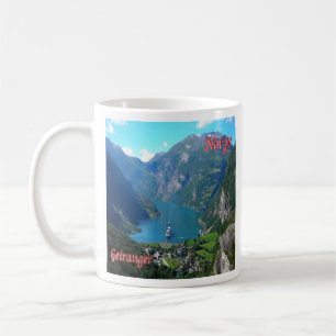 Caneca De Café zNO005 GEIRANGER, Noruega, Europa,