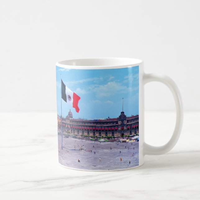 Caneca De Café Zocalo, Cidade do México, México (Direita)