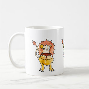 Caneca De Café Zodiac Leo