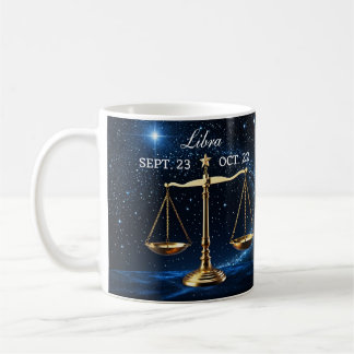 Caneca De Café Zodiac Mug - Libra