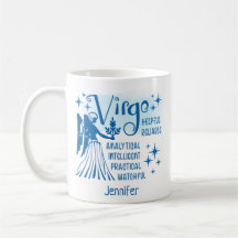 Zodiac Traços Personalizados de Vírus Horoscópio