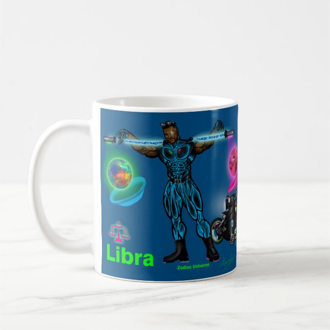 Caneca De Café Zodiac Universe - Libra Mug (Esquerda)