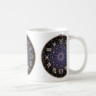 Caneca De Café Zodiac wheel